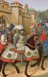 Louis XII Leaving Alexandria on the 24th of April 1507, to Chastise the City of Genoa